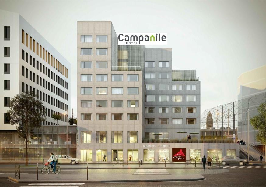 Campanile Metz Centre - Gare Hotell Exteriör bild